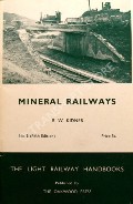 Book cover of Mineral Railways  by KIDNER, R.W. 